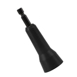 Wire Twister Wire Twisting Tool Spin Twisting Wire Connector Socket for Drill and Wire Connector Driver Black - Rear View