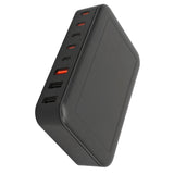 Multi Port USB Charger 235W 8 Ports PD65W Tabletop Fast USB C Charging Station for Macbook 100‑240V - 45-Degree Angle