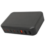 Multi Port USB Charger 235W 8 Ports PD65W Tabletop Fast USB C Charging Station for Macbook 100‑240V