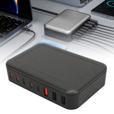 Multi Port USB Charger 235W 8 Ports PD65W Tabletop Fast USB C Charging Station for Macbook 100‑240V - Extra Image