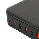 Multi Port USB Charger 235W 8 Ports PD65W Tabletop Fast USB C Charging Station for Macbook 100‑240V