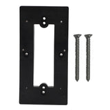 Video Doorbell Mount Multifunctional Soft Fixation Mounting Bracket Universal for Most Brand Doorbell Black