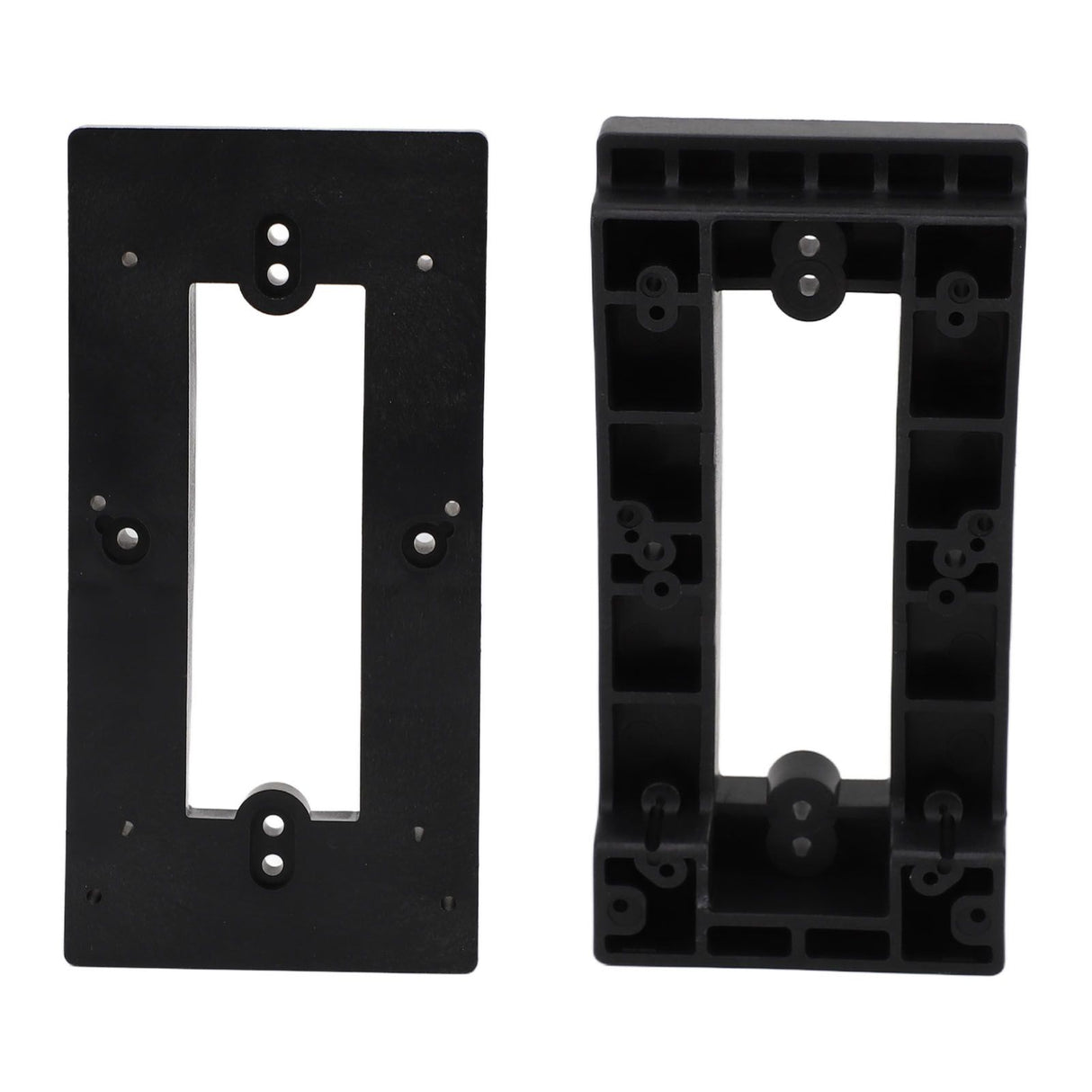 Video Doorbell Mount Multifunctional Soft Fixation Mounting Bracket Universal for Most Brand Doorbell Black