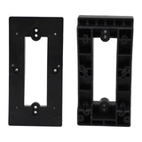 Video Doorbell Mount Multifunctional Soft Fixation Mounting Bracket Universal for Most Brand Doorbell Black