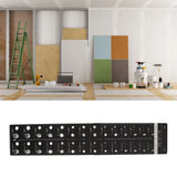 Nut and Bolt Thread Checker 28 Size Inch and Centimeter Carbon Steel Aluminium Alloy Accurate Easy Use Identifier Gauge