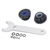 Front Mount Hydraulic Steering Cylinder Seal Kit with Pin Wrench Hydraulic Steering Support Bracket Puller for Seastar HS5157 Replacement