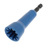 Wire Twisting Tool Wire Twisting Spinner Wire Twister Tool for Drill Wire Connector Driver with 1/4in Chuck Blue