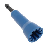 Wire Twisting Tool Wire Twisting Spinner Wire Twister Tool for Drill Wire Connector Driver with 1/4in Chuck Blue - Extra Image