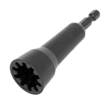 Wire Twisting Tool Wire Twisting Spinner Wire Twister Tool for Drill Wire Connector Driver with 1/4in Chuck Black
