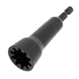 Wire Twisting Tool Wire Twisting Spinner Wire Twister Tool for Drill Wire Connector Driver with 1/4in Chuck Black