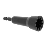 Wire Twisting Tool Wire Twisting Spinner Wire Twister Tool for Drill Wire Connector Driver with 1/4in Chuck Black