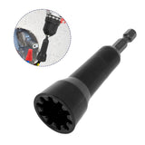 Wire Twisting Tool Wire Twisting Spinner Wire Twister Tool for Drill Wire Connector Driver with 1/4in Chuck Black