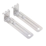 2PCS Siding Tools Overlap Gauge Accurate Carbon Steel Easy to Use Siding Installation Tool for 5/16in Siding Board - Close-Up Angle