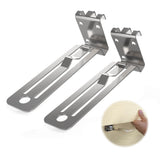 2PCS Siding Tools Overlap Gauge Accurate Carbon Steel Easy to Use Siding Installation Tool for 5/16in Siding Board
