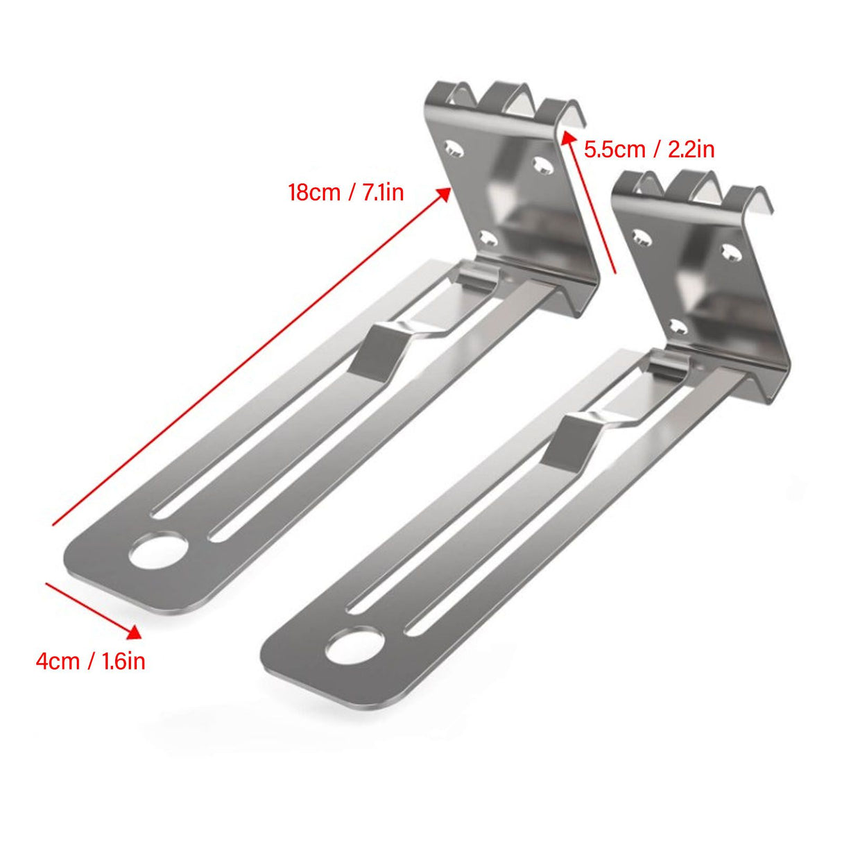 2PCS Siding Tools Overlap Gauge Accurate Carbon Steel Easy to Use Siding Installation Tool for 5/16in Siding Board