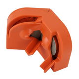 Electric Drill Bit Sharpener for All Bits Multipurpose Portable Drill Grinder Grinding Tool for Hardened Steel Carbide Twist Cobalt Orange - 45-Degree Angle