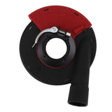 5 In Power Grinding Dust Shroud Iron PA66 Red Black Wearproof Surface Grinding Shroud for 125 150 Angle Grinders