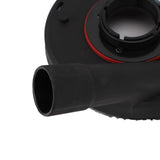 5 In Power Grinding Dust Shroud Iron PA66 Red Black Wearproof Surface Grinding Shroud for 125 150 Angle Grinders