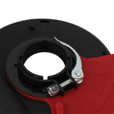 5 In Power Grinding Dust Shroud Iron PA66 Red Black Wearproof Surface Grinding Shroud for 125 150 Angle Grinders
