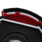 5 In Power Grinding Dust Shroud Iron PA66 Red Black Wearproof Surface Grinding Shroud for 125 150 Angle Grinders - Extra Image