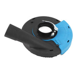 Angle Grinder Grinding Dust Shroud Blue Black 5inch Multifunctional Angle Grinder Dust Collector For Grinding Stone Flooring Concrete
