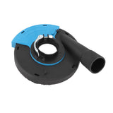 Angle Grinder Grinding Dust Shroud Blue Black 5inch Multifunctional Angle Grinder Dust Collector For Grinding Stone Flooring Concrete