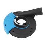 Angle Grinder Grinding Dust Shroud Blue Black 5inch Multifunctional Angle Grinder Dust Collector For Grinding Stone Flooring Concrete