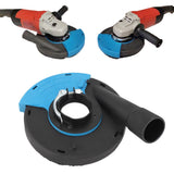 Angle Grinder Grinding Dust Shroud Blue Black 5inch Multifunctional Angle Grinder Dust Collector For Grinding Stone Flooring Concrete - Extra Image