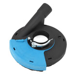 Angle Grinder Grinding Dust Shroud Blue Black 5inch Multifunctional Angle Grinder Dust Collector For Grinding Stone Flooring Concrete - Extra Image