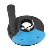 Angle Grinder Grinding Dust Shroud Blue Black 5inch Multifunctional Angle Grinder Dust Collector For Grinding Stone Flooring Concrete