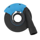 Angle Grinder Grinding Dust Shroud Blue Black 5inch Multifunctional Angle Grinder Dust Collector For Grinding Stone Flooring Concrete - Extra Image