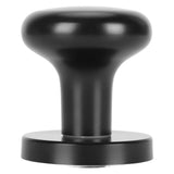 Door Knob Black Round Handle Keyless Locking Zinc Alloy Privacy Function Easy Install Interior Ball Handle for Bedroom Bathroom