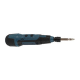 3.6V Electric Screwdriver with Flashlight Lithium Battery Powered Portable Rotary Screwdriver and Bit Set