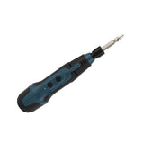 3.6V Electric Screwdriver with Flashlight Lithium Battery Powered Portable Rotary Screwdriver and Bit Set