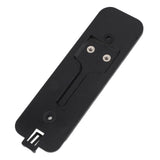 Backplate for Blink Video Doorbell Plastic Doorbell Back Plate Replacement Part with Mount Accessory Black - Top-Down View