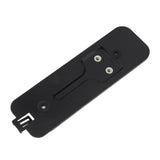 Backplate for Blink Video Doorbell Plastic Doorbell Back Plate Replacement Part with Mount Accessory Black - Low Angle