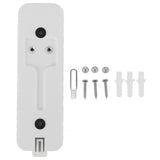 Backplate for Blink Video Doorbell Plastic Doorbell Back Plate Replacement Part with Mount Accessory White