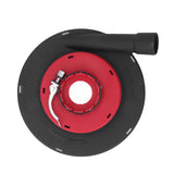 9 Inch Angle Grinder Dust Shroud Surface Grinding Dust Shroud for Angle Grinder Red Black 230mm Grinding Wheel