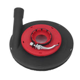 9 Inch Angle Grinder Dust Shroud Surface Grinding Dust Shroud for Angle Grinder Red Black 230mm Grinding Wheel