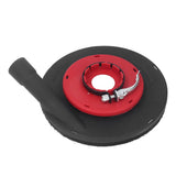 9 Inch Angle Grinder Dust Shroud Surface Grinding Dust Shroud for Angle Grinder Red Black 230mm Grinding Wheel