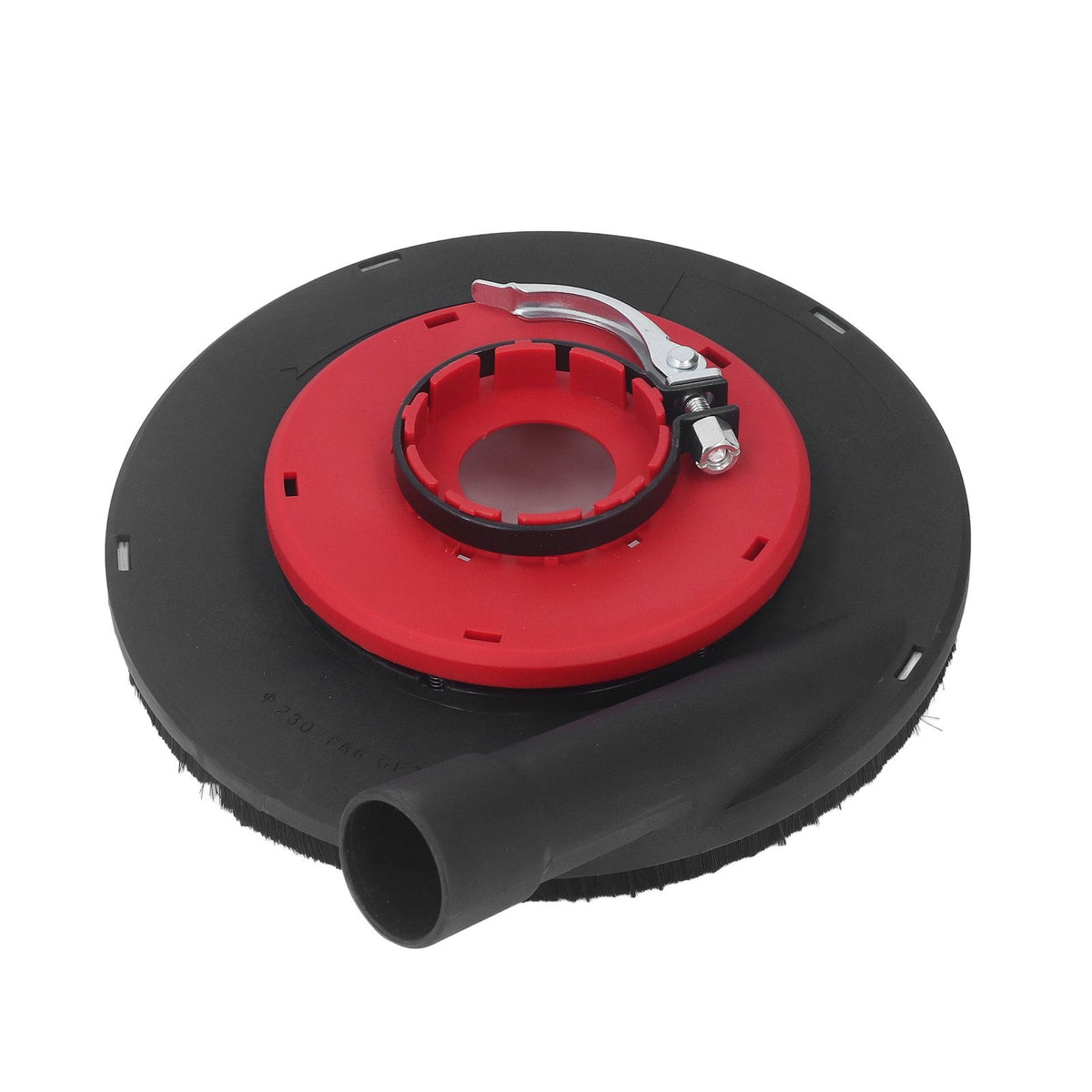 9 Inch Angle Grinder Dust Shroud Surface Grinding Dust Shroud for Angle Grinder Red Black 230mm Grinding Wheel