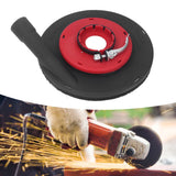 9 Inch Angle Grinder Dust Shroud Surface Grinding Dust Shroud for Angle Grinder Red Black 230mm Grinding Wheel