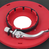 9 Inch Angle Grinder Dust Shroud Surface Grinding Dust Shroud for Angle Grinder Red Black 230mm Grinding Wheel