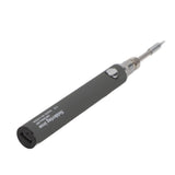 Soldering Iron Kit Cordless Electronic Welding Pen USB Rechargeable Adjustable Temperature Fast Heating Welding Tool for Wire DIY Grey