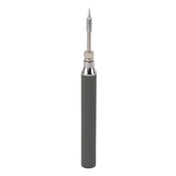Soldering Iron Kit Cordless Electronic Welding Pen USB Rechargeable Adjustable Temperature Fast Heating Welding Tool for Wire DIY Grey