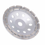18CM Grinding Wheel for 180 Angle Grinder Segment Steel Saw Blade Disc for Woodworking Cutting Slotting - Top-Down View
