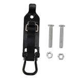Shovel Mount for Roof Rack Metal Rubber Clamps Wall Mounting Brackets for Truck Boats Black