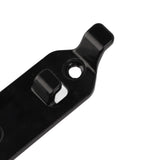 Shovel Mount for Roof Rack Metal Rubber Clamps Wall Mounting Brackets for Truck Boats Black