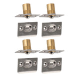 4pcs Door Ball Catch Solid Brass Adjustable Spring Closet Ball Latch for Cabinet Pantry