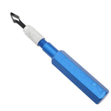 Floor Welding Tool Aluminum Alloy Efficient Ergonomic Handles Multipurpose PVC Plastic Trimming Skiving Knife - Rear View
